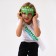 Carnival glasses "Graduate of kindergarten", green