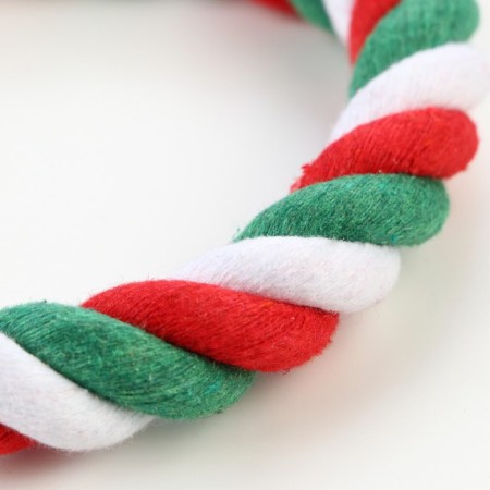 Toy training cable "winter eight", up to 20 cm, 100 g, red/white/green 79161-3