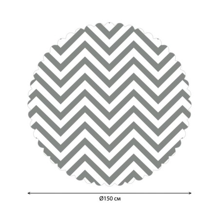 Tablecloth on the table “Telling of vision”, round, Saten, d = 150 cm-1
