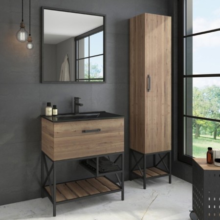 Mirror Comforty Bredford 75, graphite color-1