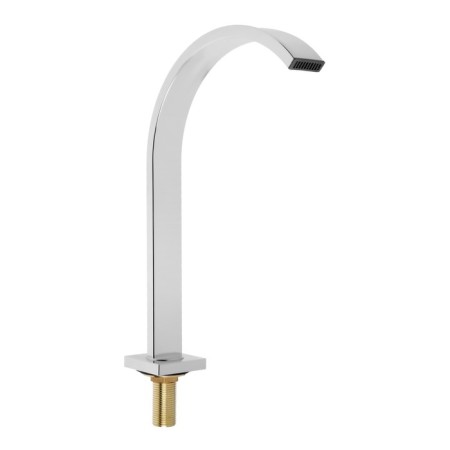 Mixer on board the Bath Zein NB-3, for four holes, a set, high spout, chrome-4