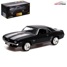 Metal machine Chevrolet Camaro SS, 1:32, doors, inertia, matte color open