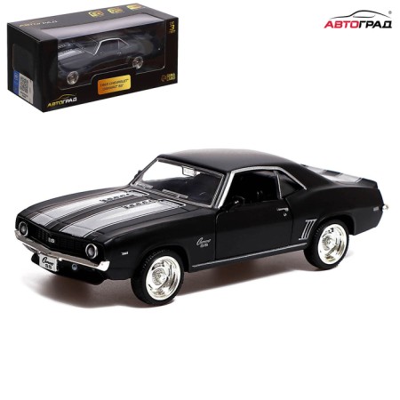 Metal machine Chevrolet Camaro SS, 1:32, doors, inertia, matte color open