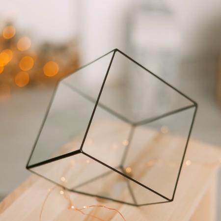 Florarium "Cube" Bolshoi (Suts Copper)-1
