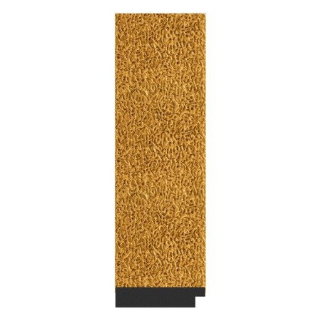 Mirror with engraving in the baguette frame, gold minting 90 mm, 56x74 cm-2