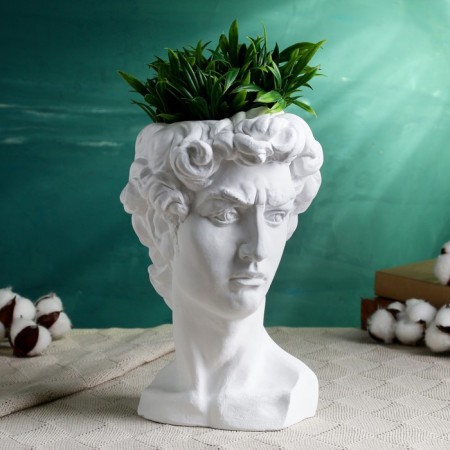 Figure Kashpo "Bust of David" 18x16x26cm