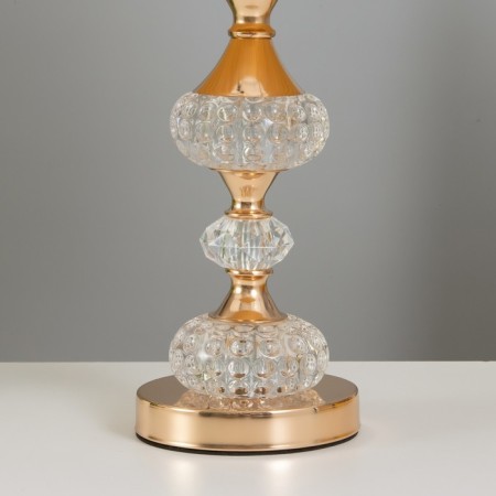 Grace table "grace" 1x60W E27 gold 30x30x47 cm Risalux-3