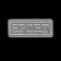 Reflective thermal monklake "Sport", 5.7 × 2.3 cm, color gray color