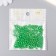 Glass beads 6/0 "forest green" 15 g