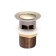 Bottom valve IDDIS Oldie Oldbr00i88, for a sink, with a hole for overflow, bronze