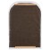Polini Kids French Teddy Polini board with sides, for children, white-gray