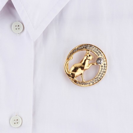Brooch "Kazan", 3.4 x 3.3 cm-4