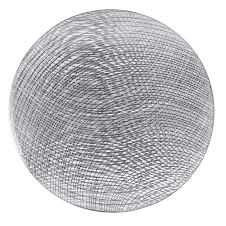 Serving napkin Regent Linea Desco, D = 38 cm, silver color-1