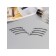 Invisible hair "Gloria", set 24 pcs., Bunny, 5.5 cm, black