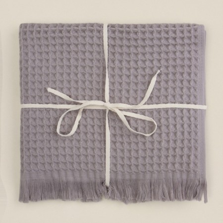 Waffle towel SL Home: BOHO "Soft Mist" 100x180 cm, 100% cotton, 300 g/m2-16