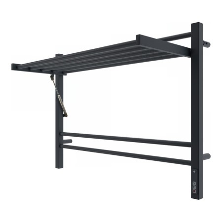 Terminus heated towel rail "Horizon" P8, 800x600 mm, Black Muars-1