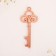Souvenir key opening "Gift to guests", 10.2 x 4.6 cm.