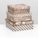 Set of boxes 3 in 1 "Mail Santa Claus", 19 x 19 x 7.5 - 14 x 14 x 4cm