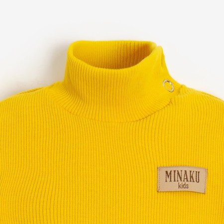 Bodi-waterolazka children's minku, yellow color, height 74-80 cm-4