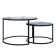 Tables Journal Loft DQ No. 2 Duae (set), D605 (475), H420 (320), f/n blue space, m/c black 1