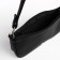 Women's bag Textura, baguette, small size, black color