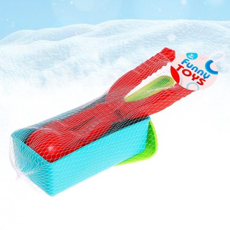 Game set "Peskolevo-Snowcople and Brick", 3 objects, color mix-12