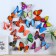 Magnet Plastic "Butterfly Polit" mix 12x7 cm