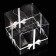 Pvc folding box "Great Bow", 5 x 5 x 5 cm