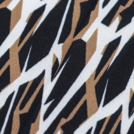 Payer satin fabric, width 150 cm, brown color-2