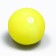 Velvet toy with a squeak "Smile", 4 cm, yellow