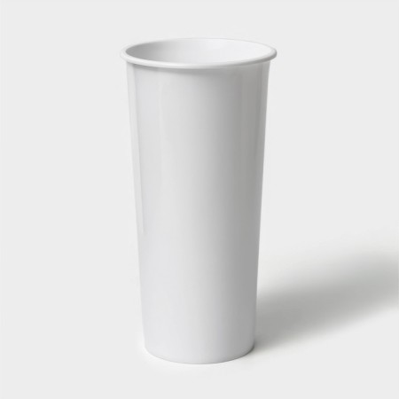 Sinty vase, 1.6 l, snow-white color
