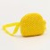 Children's bag "Bunny with a bow", 20 cm, yellow color