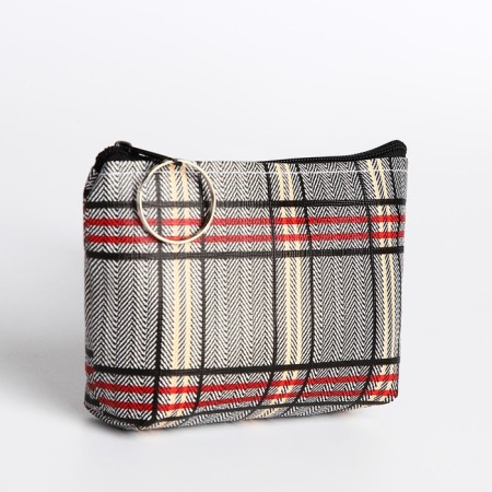 Women's wallet with zipper, color mix-1