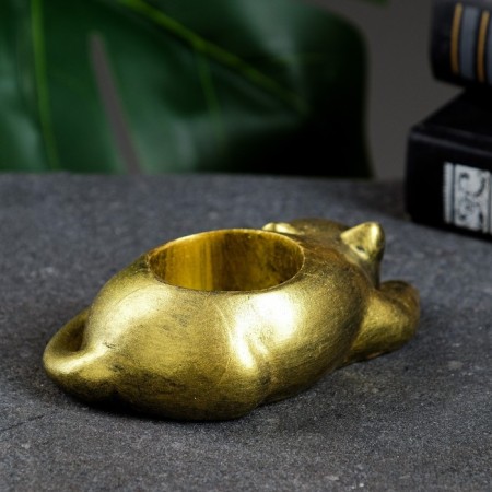 Cat Clobberry Golden Gold, 11x7x3cm-2