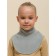 Children's scarf, one size size, gray color