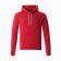 Male sweatshirt was laid down, burgundy color, size 58