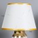 Table lamp "Martina" 1x40W E14 white/gold 24x24x40cm