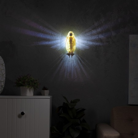 Lamp-sir "Eagle" 12 × 22.5 × 9 cm, plastic, aah2, glow white-1