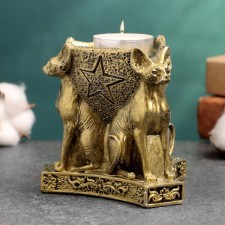 Sphinxes Sphinxes 10x10x9.5cm, gold