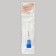 Diamond cutzes for manicure "Flame", medium grain, 2.3 × 8 mm, in a plastic case