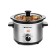 Slowly cooker KitFort KT-205, 120 W, 1.5 l, 3 modes, silver