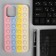 Pop it cover, for iPhone 12 Pro Max, silicone, colorful