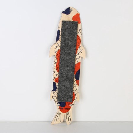 Plywood clawberry with the application of "fish", 50 x 15 cm-3