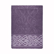 Tmachry Samoilovsky textiles “Toledo”, 420 g, size 50x90 cm, eggplant color