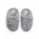Home Hello slippers, closed nose, size 38-39, color gray color