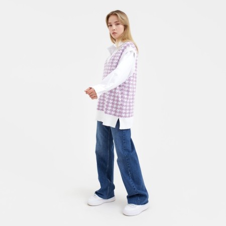 Women's vest mist, s-m, lilac-1