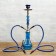 Hookah "Tanzanit", 55 cm, 2 tubes, blue