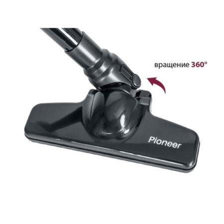 Pioneer VC454S vacuum cleaner, vertical, cyclone, 20W, 400 ml, black color-8