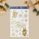 Vinyl stickers with foil "Happy New Year", 30 x 50 cm, New Year