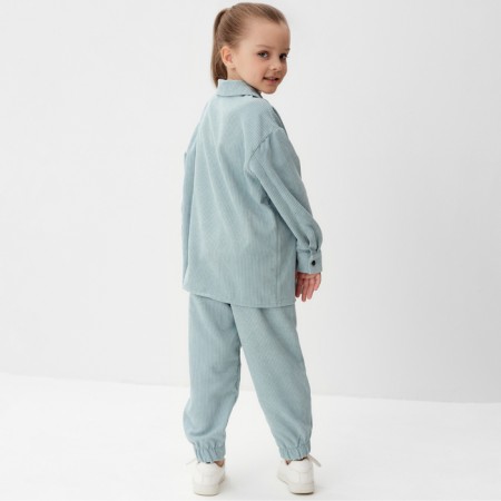 Kids Kaftan "Velvet", p. 32 (110-116), blue-3